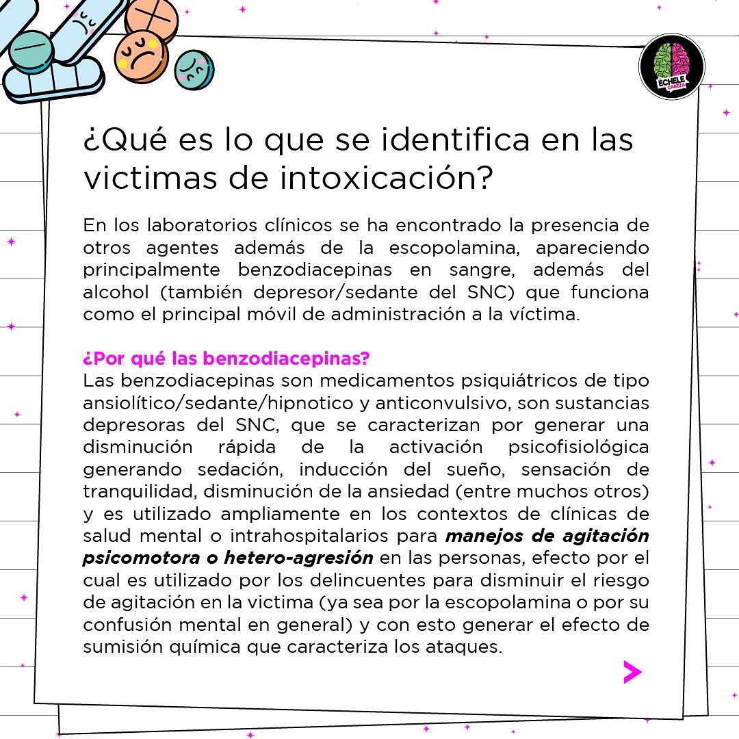 echelecabeza's tweet photo. #AlertaPsicoactiva con la #Escopolamina y la burundanga, aquí lo que tienen que saber para prevenir un asalto con esta sustancia, como identificarla y qué hacer en caso de ser víctima. Lea y comparta. https://t.co/OnvMfr49zr