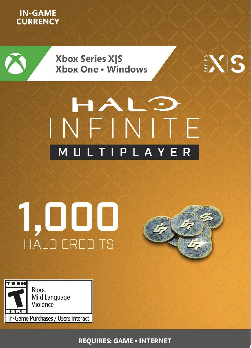ensrude's tweet photo. Anybody want a code for 1,000 VC in Halo Infinite for Season 2?

I’ll DM one random winner by the end of the day. #HaloInfiniteMP https://t.co/MqyWxQriG2