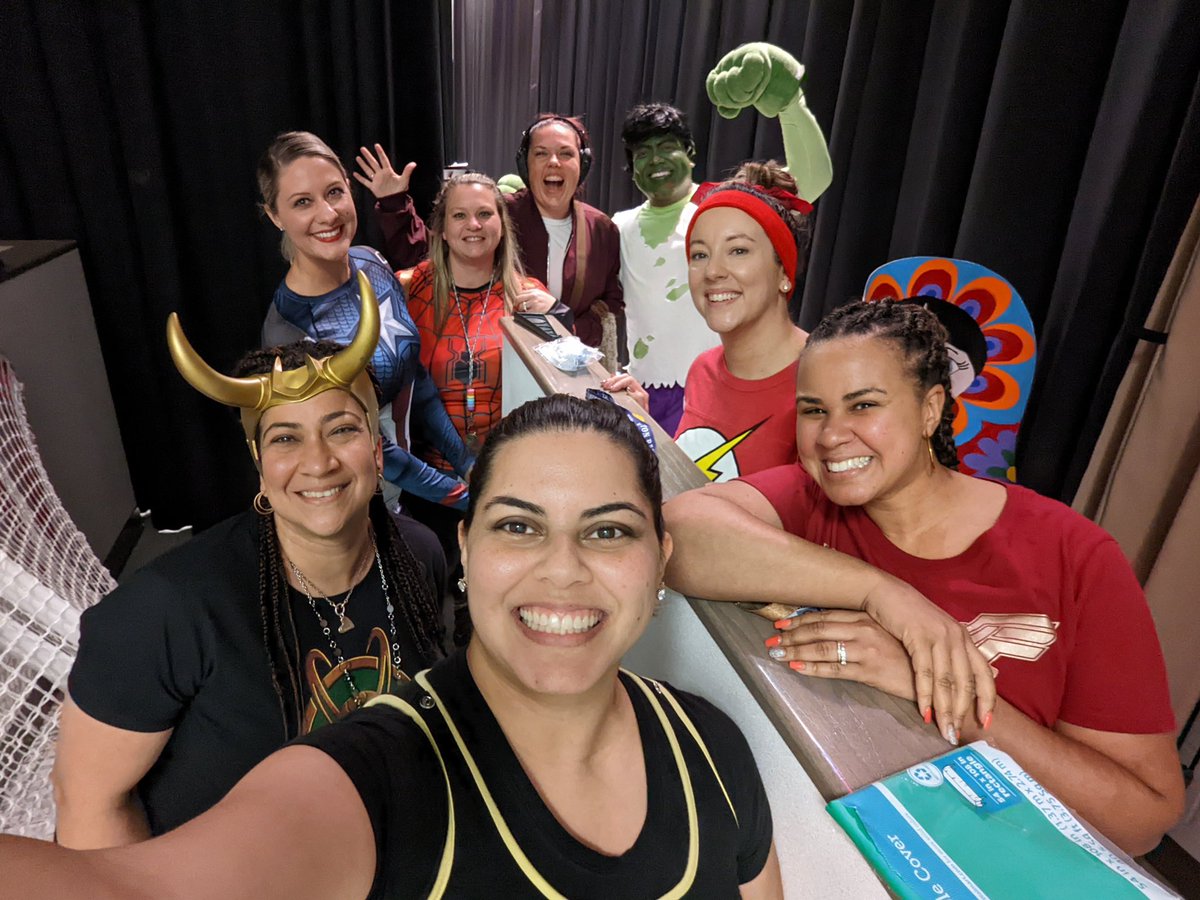Backstage for the STAAR Rally! Superhero Elementary is in session! <a href="/MREmavs/">Morton Ranch Elementary</a>