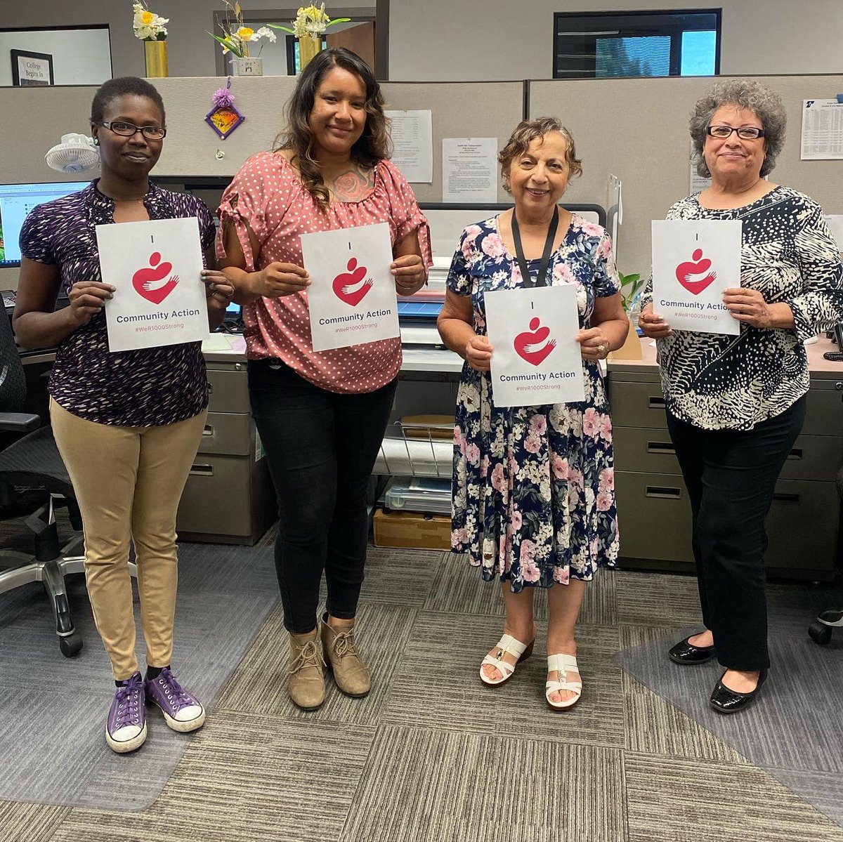 CSET's tweet photo. #WeAre1000Strong Happy Community Action Month! We will be celebrating our #CommunityActionPartnership all month long!
@capartnership https://t.co/hVrfmdzjAl