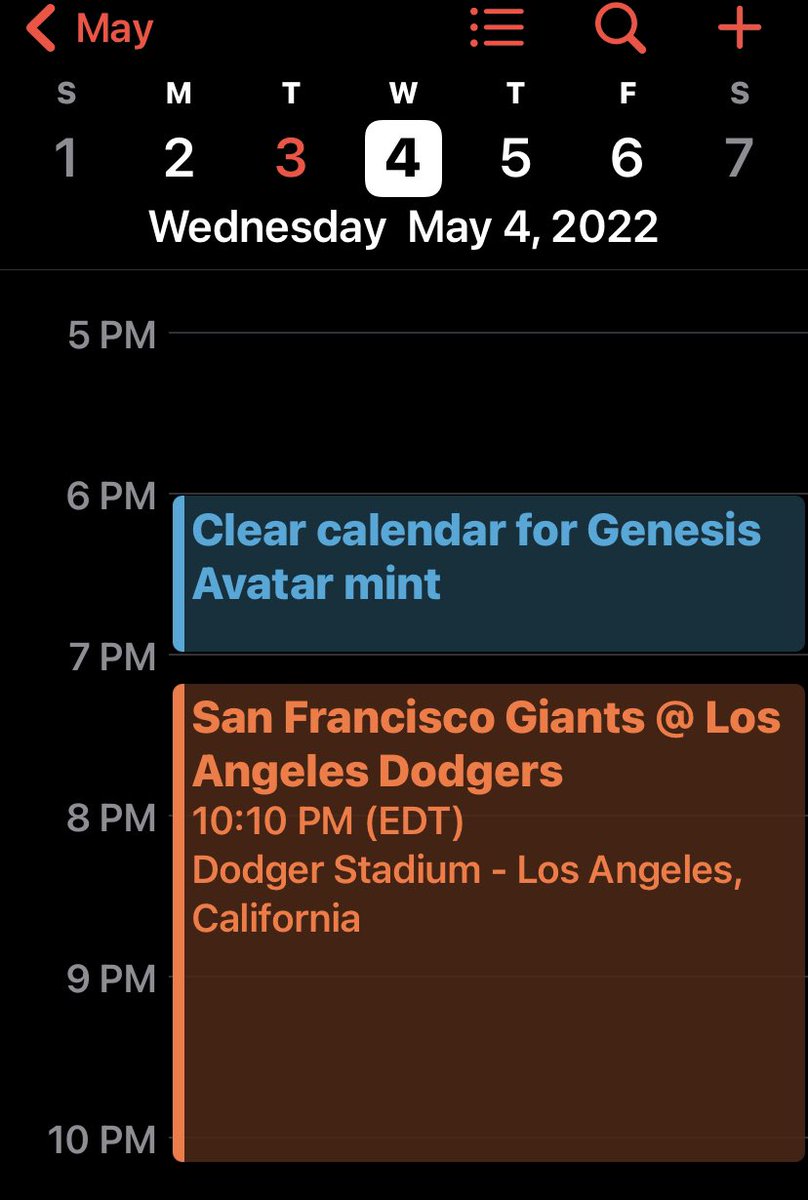 CryptoMarketRay's tweet photo. What’s your calendar look like tomorrow? @nftworldsNFT https://t.co/CffUpk7cUT
