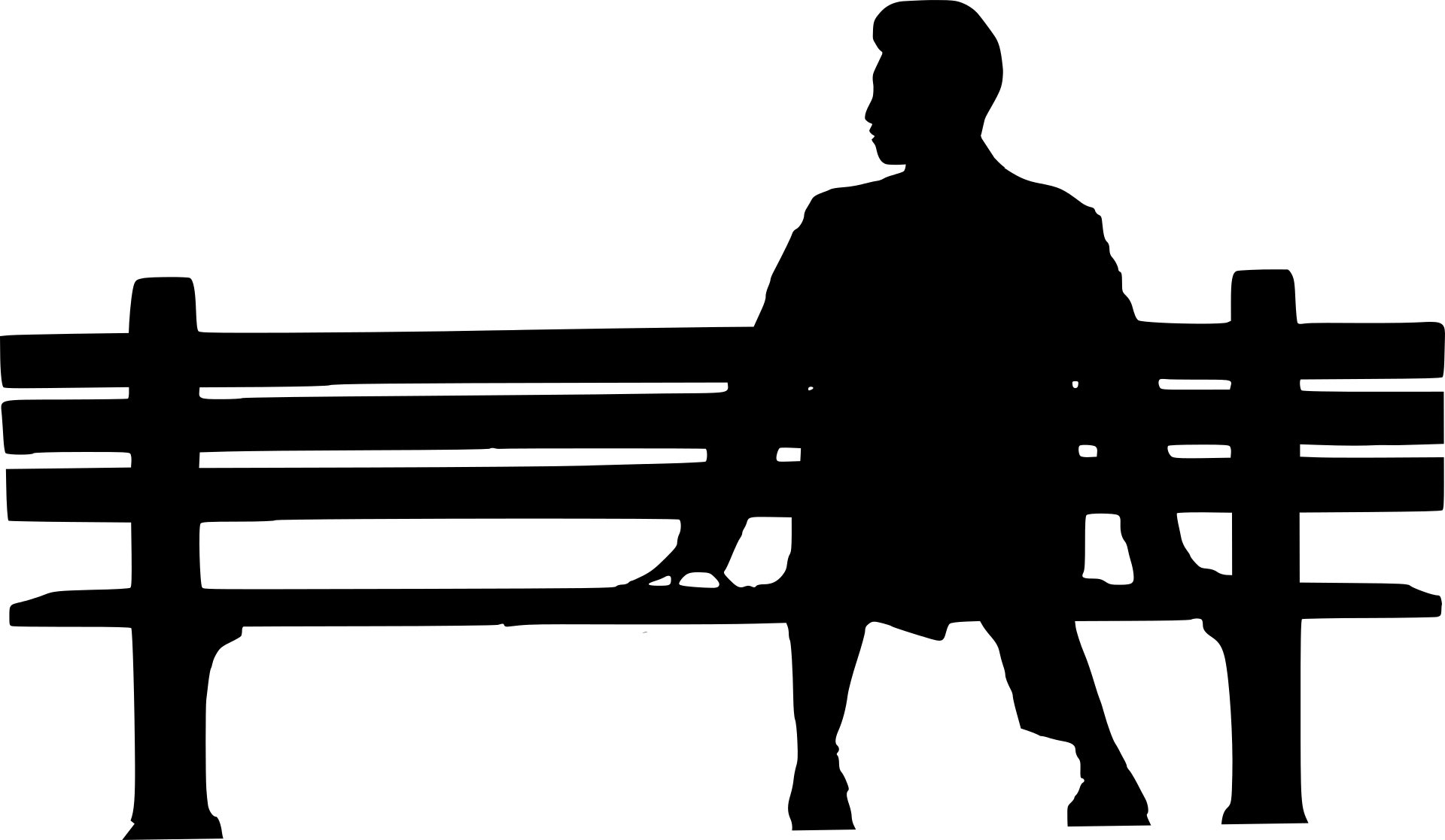 Forrest Gump на скамейке