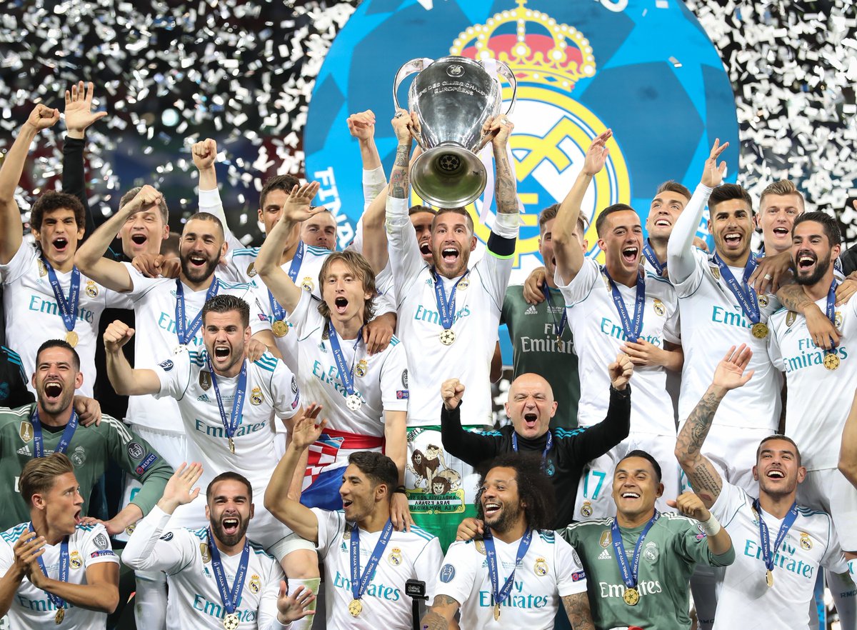 footballontnt's tweet photo. Only four teams have managed to reach the Champions League final on 🔟 or more occasions: 

▪️ Real Madrid = 16
▪️ Bayern Munich = 11
▪️ AC Milan = 11
▪️ Liverpool = 10

#UCL https://t.co/JosQIJn3H3