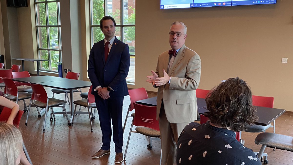 caboni's tweet photo. Wonderful afternoon celebrating our '21-'22 @wkuforensics team, who recently won the NFA national championship! 

Proud of the grit, adaptability, and determination this team demonstrated while transitioning from virtual back to in-person competitions.

#WKU @debatewku https://t.co/KxAva5sjyW