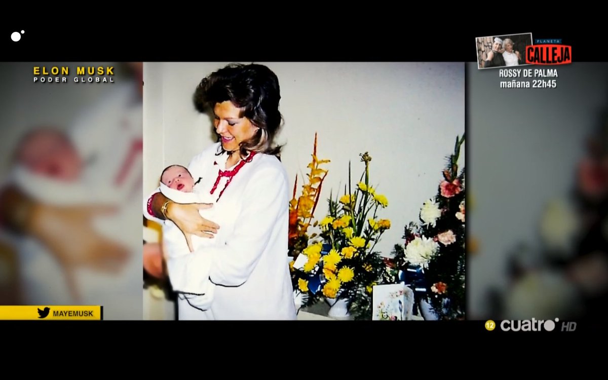 Elon Musk nació en una familia blanca privilegiada en la Sudáfrica del Apartheid. Su padre encontró una mina de esmeraldas de las que procede gran parte de la fortuna familiar. Creció como un niño solitario con un padre que maltrató a su madre durante años. 
#TodoEsVerdad48