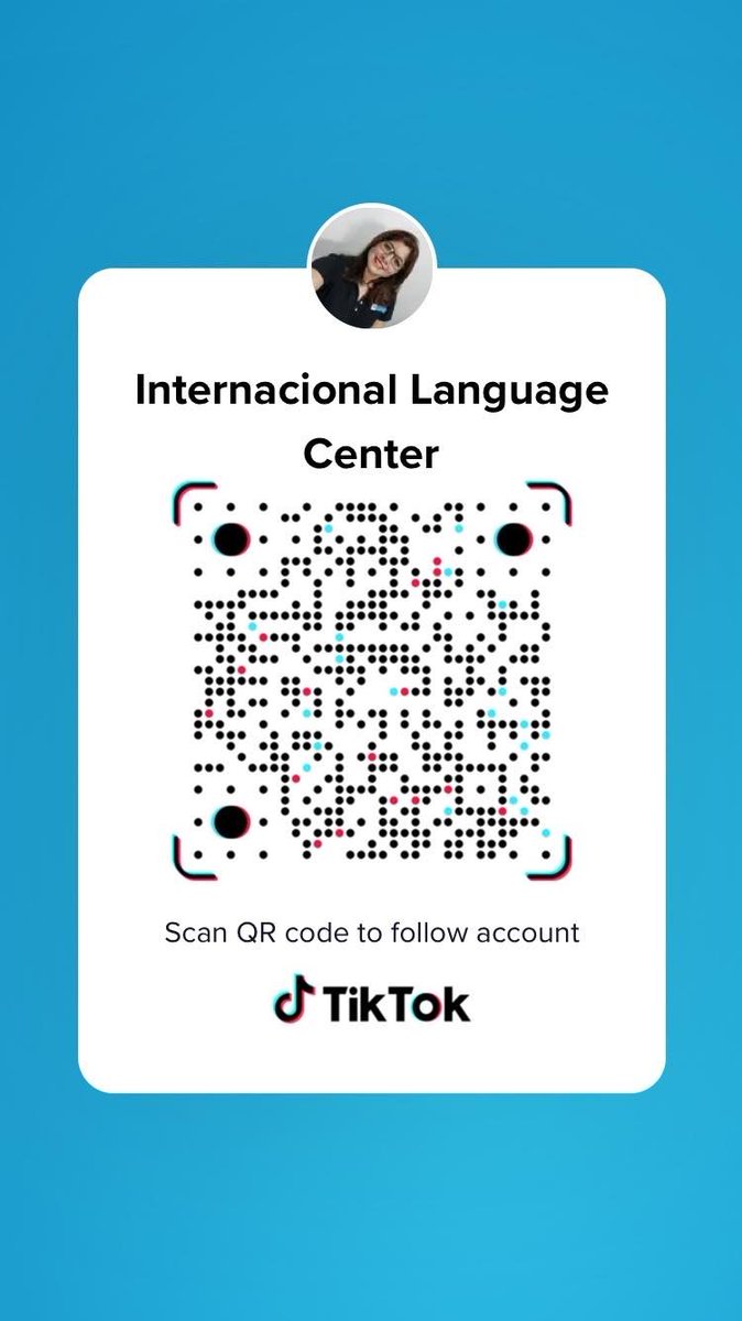 ILCidiomas's tweet photo. Free English Class! 🔴
🎦Live por Tik Tok! Hoy martes a las 9:15 pm
Te esperamos😄
#englishclass #language #idiomas #tiktok #schoolenglish #LearnEnglish #ilcidiomas https://t.co/CPpf88Pi5g
