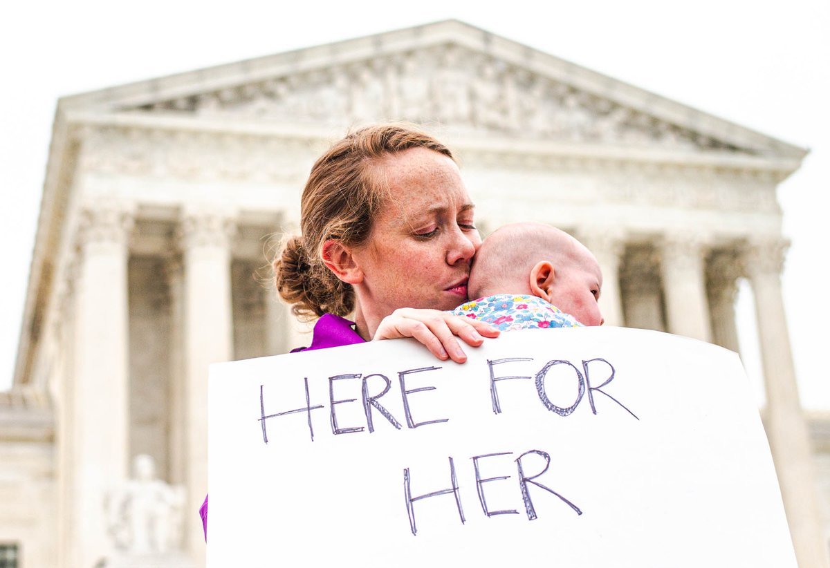 AaronAnf's tweet photo. At the Supreme Court this morning. #RoeVsWade #RoeOverturned #BansOffOurBodies https://t.co/Nm5QgSoKi4