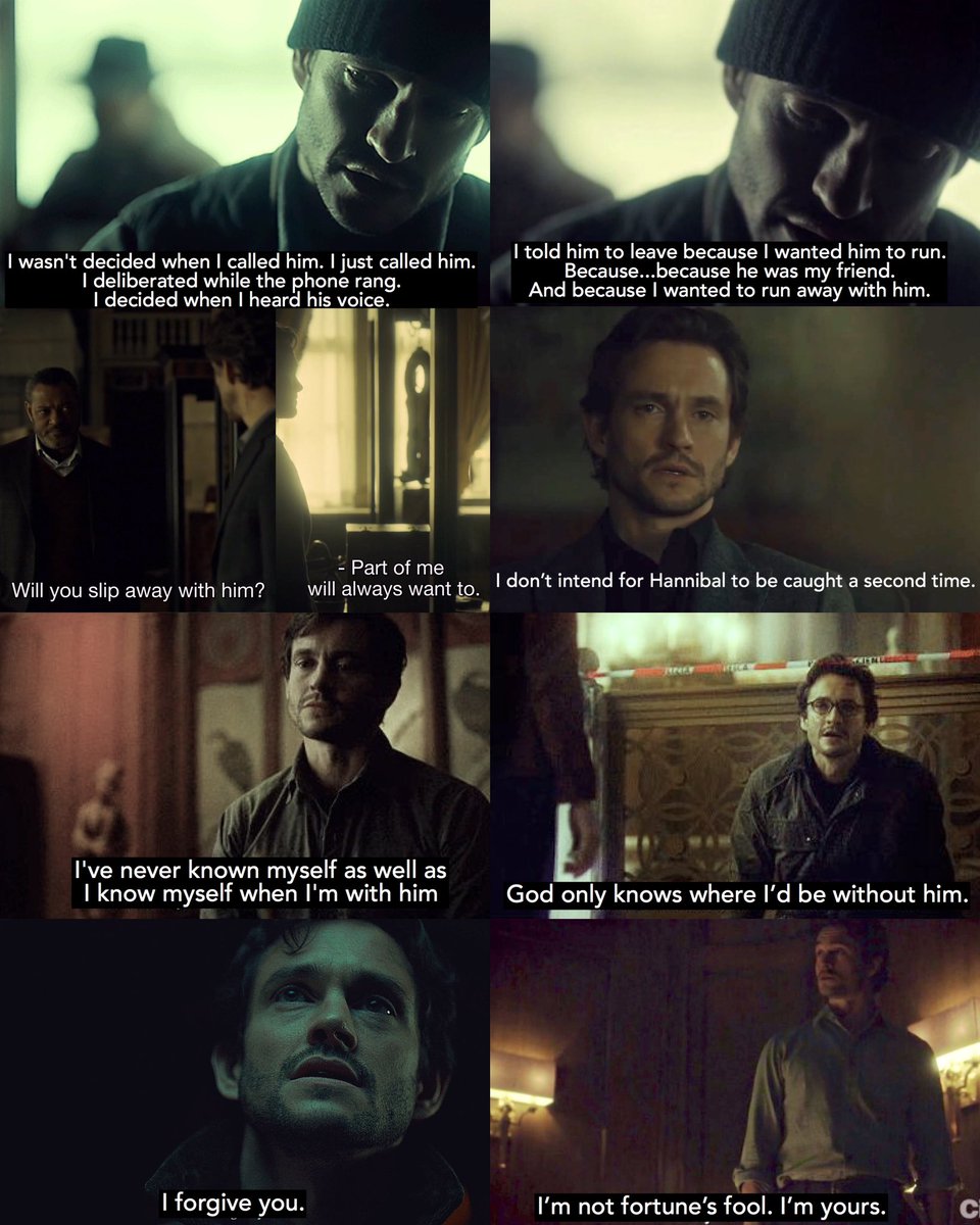 LovclyMikkelsen's tweet photo. Never let it be said that Will Graham didn’t love Hannibal just as much as Hannibal loved him https://t.co/qSh9A4k4oQ