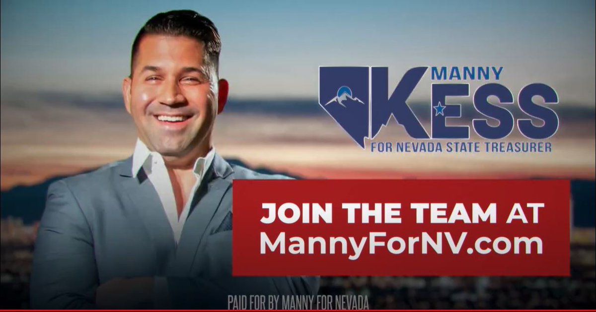 MannyKess's tweet photo. Republican Manny Kess is running for Nevada State Treasurer and he means business.

https://t.co/32ovnguJbe https://t.co/QpnWRgEp20