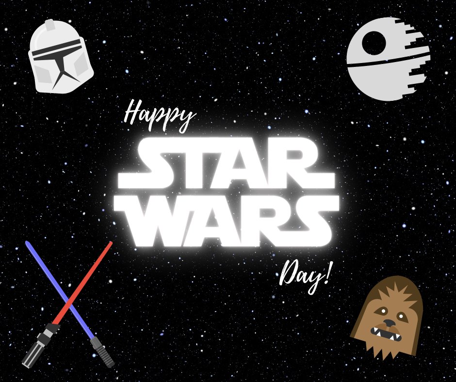 Star Wars day, it is. Celebrate, we are. Scruffy looking nerf herders, we are not... #MayThe4thBeWithYou