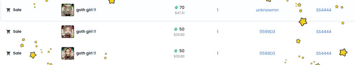오늘의 재판매 소식을 알려드립니다!
고스걸의 새로운 오너가 되어주신 SS4444님,
정말 감사드려요😊

더불어 내일 어린이날 이벤트를 오픈할 예정입니다!
홀더 전용으로 진행되며 
참여자 분들께 소소한 굿즈를 보내드려요🎁
5일 정각에 공지하도록 하겠습니다✨ 
감사합니다!