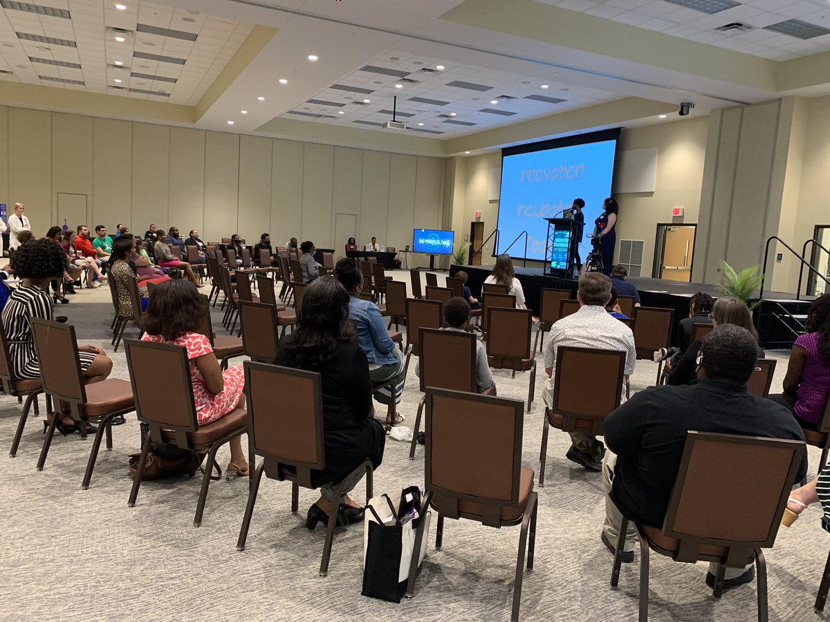 nate_innovate's tweet photo. Innovation Celebration 2022 was a blast. A first ever showcase of innovative and creative projects from all over the district. Loved the tables, food, learning, and pitches! https://t.co/5d3riAAXJw