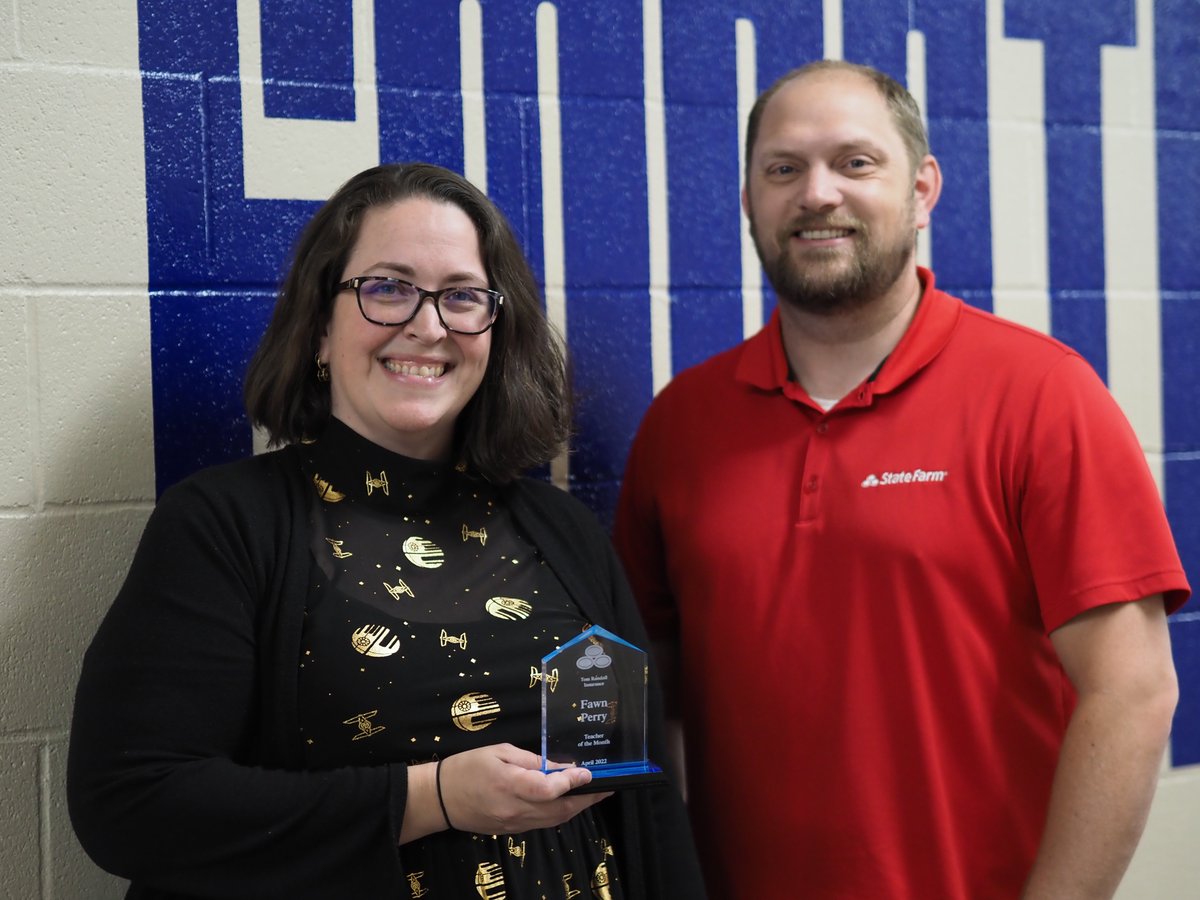 Congratulations to Fawn Perry, math teacher at Grants Pass High School!

Fawn is being recognized as Teacher of the Month by State Farm Insurance agent, Tom Randall, who is honoring local teachers every month. #WeAreGP