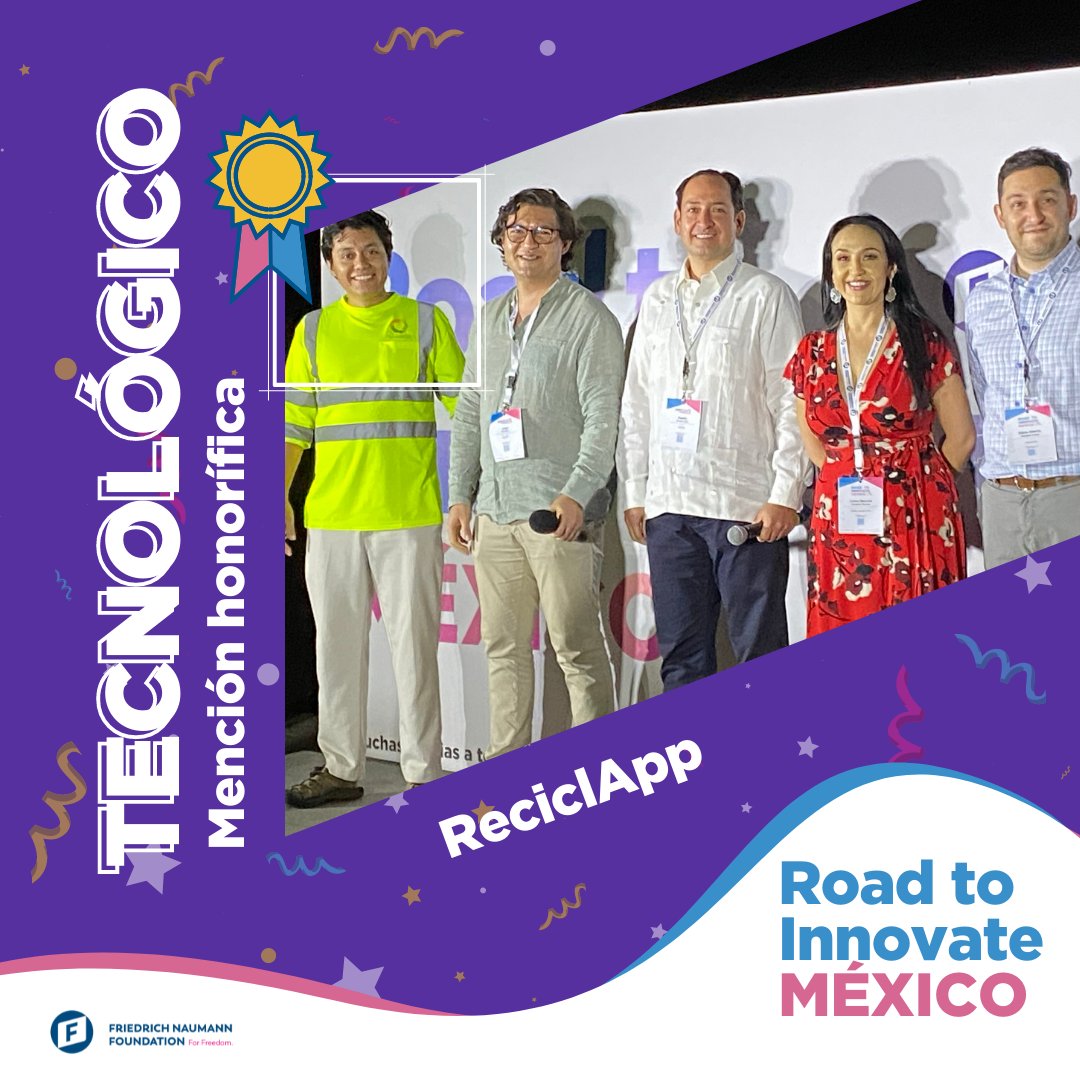 ReciclAppMX's tweet photo. ¡Arriba la Economía Circular en LatinoAmerica! ♻Fue competitivo, pero logramos una invitación a presentar nuestro proyecto a inversionistas en Guatemala en Noviembre de este año. ¡Les mantendremos informados! https://t.co/n189FEvRP7