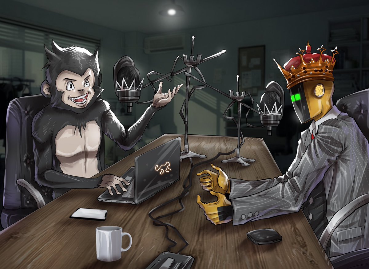 Wen AMA? 2 days! Announcing our next AMA with the team from <a href="/IsoWallet/">IsoWallet</a>. 🎉

They are creating an NFT project, and a new, more secure crypto wallet. 🔐

Catch us talking at 9pm ET Thu 9th! Don't miss it!

Also, huge shoutout to the teams' artist who made this dope art for us! 🔥