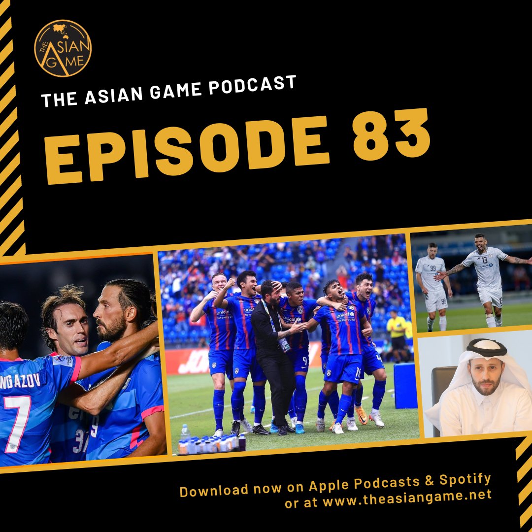 The Asian Game (@theasiangame) on Twitter photo 🚨 NEW POD ALERT 🚨
EP83 of #TAGpodcast is a 𝗕𝗜𝗚 one!
<a href="/waeljabir/">Wael Jabir</a> joins us to review 🌏🏆 #ACL2022
🔥 Can anyone stop Al Hilal?
👎 Al Sadd's shock exit
🐯 JDT stun Asia
🐬 Frontale fail again
➕ PLUS...we hear from 🇶🇦 <a href="/QSL_EN/">Qatar Stars League</a>'s <a href="/Ahmed_Abbassi87/">Ahmed Abbassi</a>
🔗 - theasiangame.net/tag-podcast-ep… 🚨 NEW POD ALERT 🚨
EP83 of #TAGpodcast is a 𝗕𝗜𝗚 one!
<a href="/waeljabir/">Wael Jabir</a> joins us to review 🌏🏆 #ACL2022
🔥 Can anyone stop Al Hilal?
👎 Al Sadd's shock exit
🐯 JDT stun Asia
🐬 Frontale fail again
➕ PLUS...we hear from 🇶🇦 <a href="/QSL_EN/">Qatar Stars League</a>'s <a href="/Ahmed_Abbassi87/">Ahmed Abbassi</a>
🔗 - theasiangame.net/tag-podcast-ep…