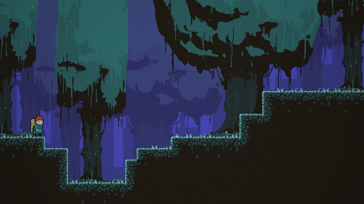 eriktunnell's tweet photo. https://t.co/O6T4HfxT8R just finished drawing a basic concept of first level! #pixelart #unity https://t.co/JAAYvXIdQn