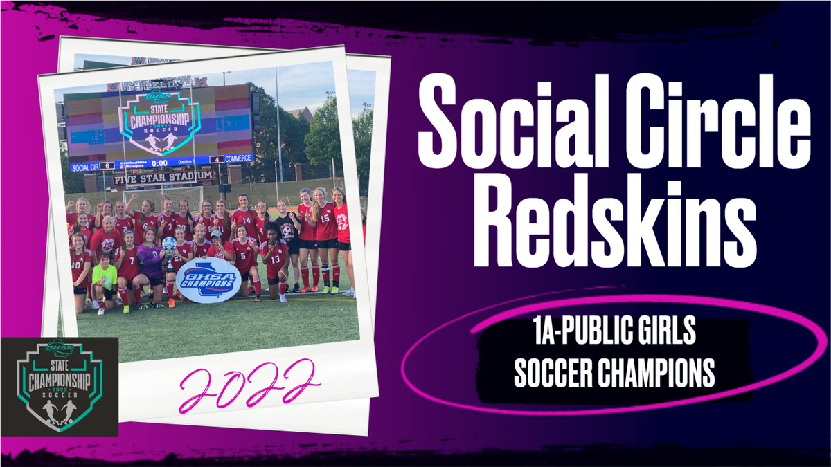 1A-Public Girls Soccer Championship | Final/OT
#SocialCircle defeated #Commerce 6-4