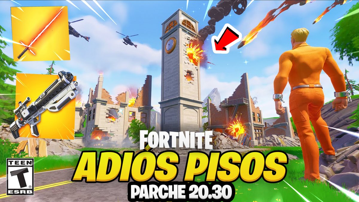 🔥NUEVO VÍDEO🔥PISOS PICADOS se DESTRUYE! 8 COSAS que *NO VISTE* del PARCHE 20.30! FORTNITE 😱 👉🏻Link del Vídeo: youtu.be/fbrC7WawZMI ✅Código en la tienda de FORTNITE: krosselectroo