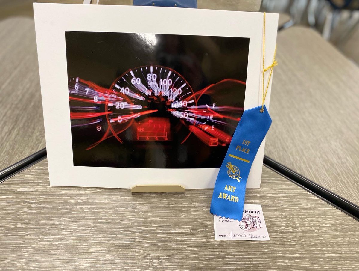 DerbySchoolsKS's tweet photo. Take a glimpse at the K-Building Open House &amp; Art Exhibit being held tonight @DHS_Panthers, showcasing some amazing artwork students created over the past year. The open house included refreshments &amp; fun activities including a blindfolded clay throwing competition. #DerbyProud https://t.co/DPGMNST8oe