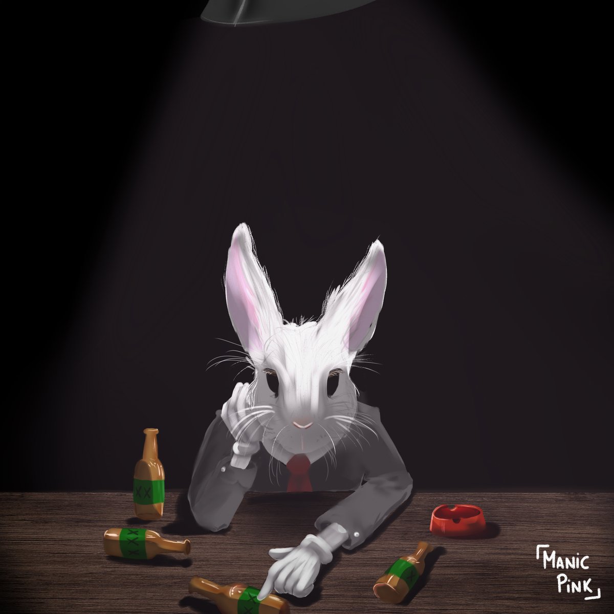 Lonely lil guy 🐰💔