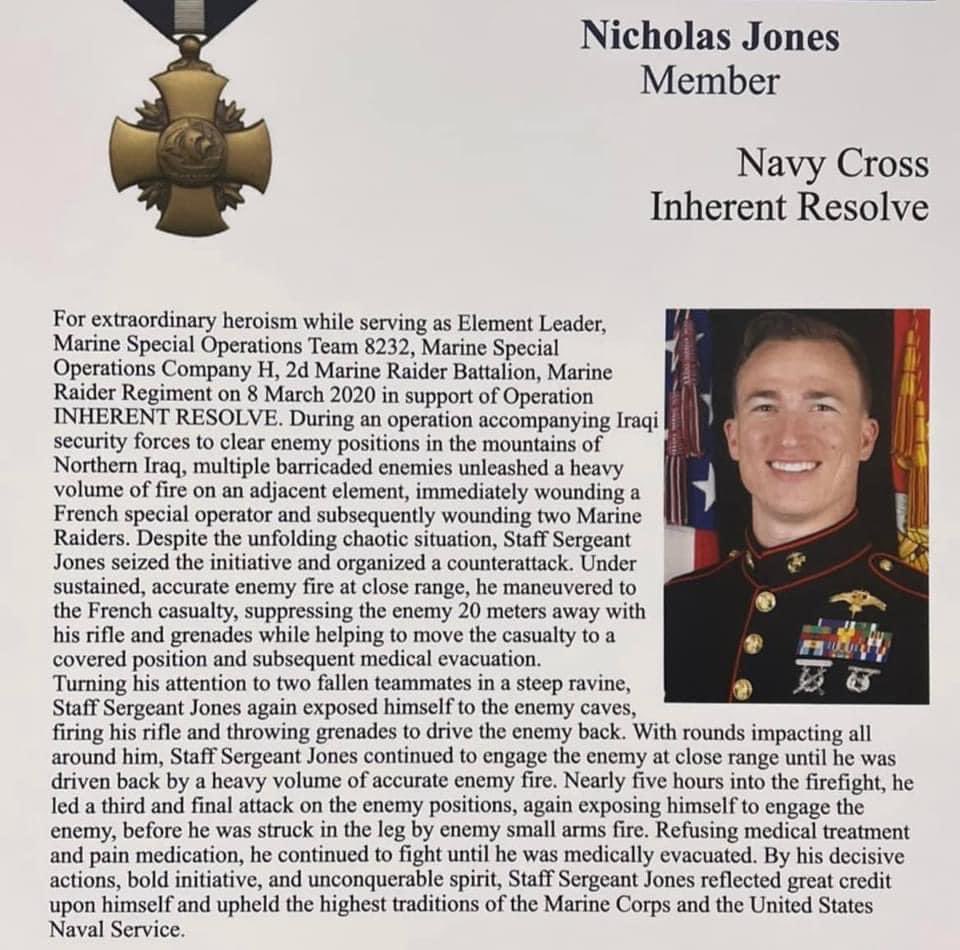 Chuck_Ritter92's tweet photo. Nick Jones!!
Founder and President of Talons Reach Foundation…plus a bona fid bad ass. Inducted…
#talonsreachfoundation #marsoc #valor #sof #Marines https://t.co/fAhLzUtsqz
