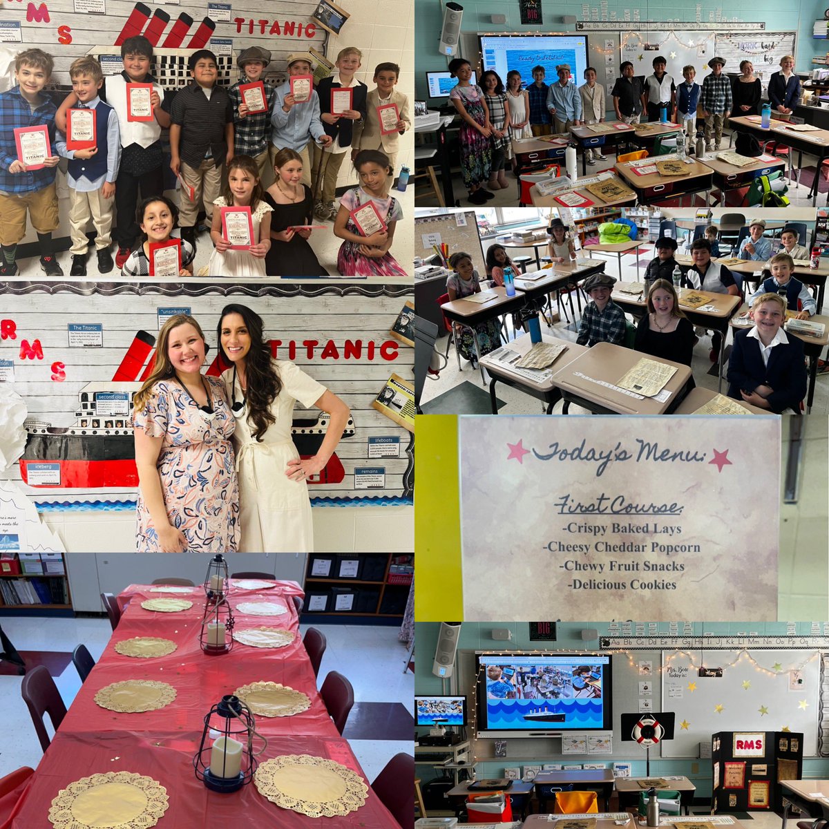 MrsMBene's tweet photo. Best day of the year. ♥️🚢🌟 #rmstitanic #survivors #proudteachers #bravestudents #WeAreChesterNJ https://t.co/nYNqPBiYXA
