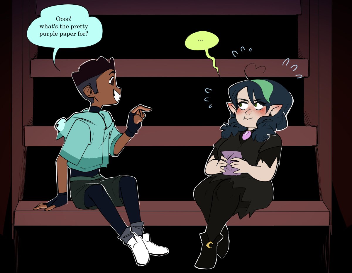 Ferret2myth's tweet photo. Pretty purple paper 💜✨ (swap!au)
#guslow #TheOwlHouse https://t.co/NAwiSFZp6q