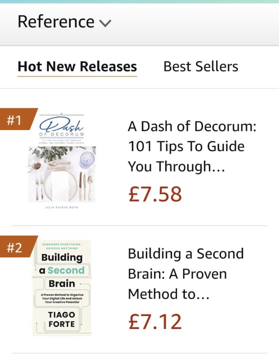 Guess who has the Number 1 Hot New Release on Amazon? 🎉                                #newbook #bookrelease #amazon #author #diningetiquette #etiquette #businessetiquette #manners <a href="/Bernieadavies/">Bernie Davies</a>