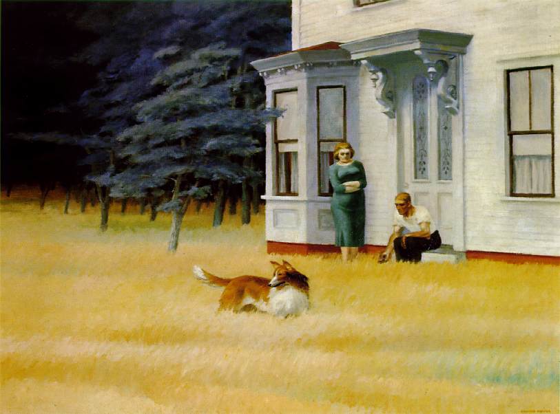 Cape Cod Evening, 1939 #newrealism #hopper