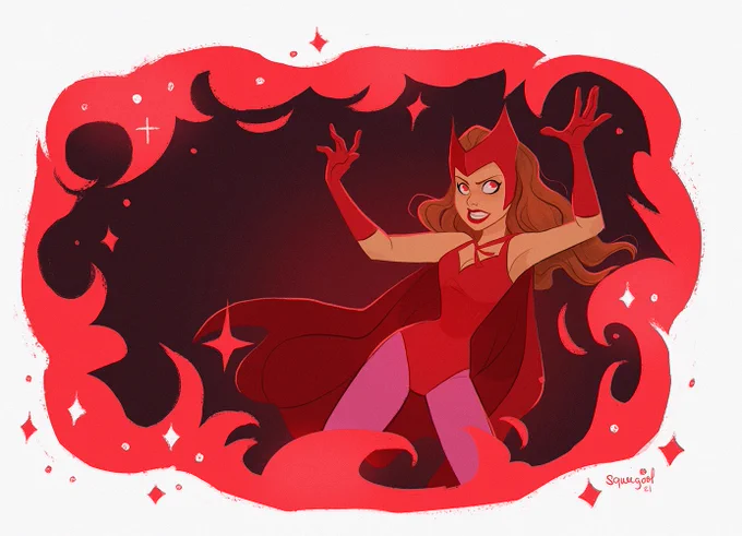 more Wanda art! 
love the evolution

#wandamaximoff 
#scarletwitch 