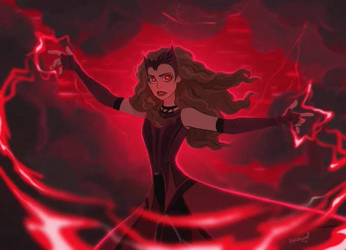 more Wanda art! 
love the evolution

#wandamaximoff 
#scarletwitch 