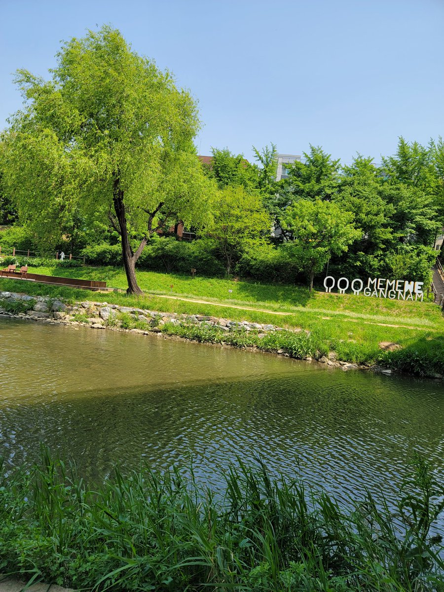 양재천 산책중이네요.
날씨는좋고 바람도시원하고 커피하나들고쉬엄쉬엄~~
애기랑 산책하기 언제 다시할수있을까~~