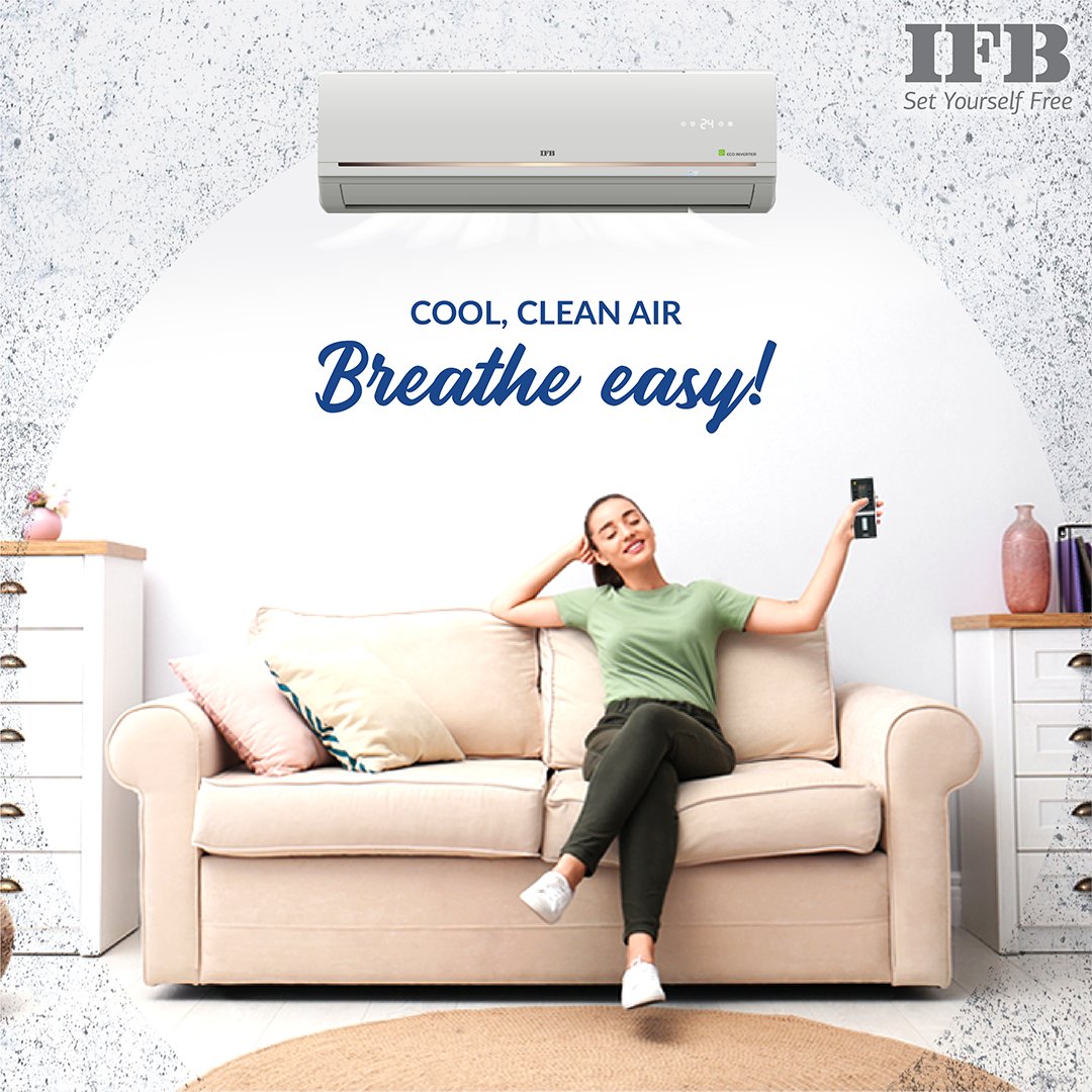 There’s a really simple solution to ensuring that your air is clean, fresh and healthy. IFB FastCool ACs with 7 Stage Air Treatment ensure that your house is free of indoor pollutants.
bit.ly/IFB_FastCool_AC

#IFBAppliances #7StageAirTreatment #AirConditioner #SetYourselfFree