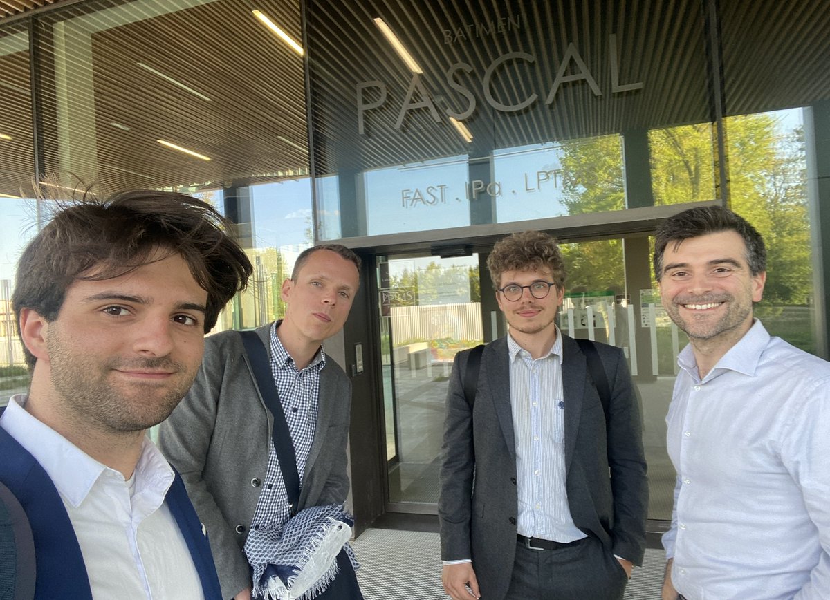 Quantmetry's tweet photo. Lors du workshop Learning to Discover de l'@UnivParisSaclay nos #Quanters ont présenté et tutoré l'application de notre librairie open-source #MAPIE à des physiciens, experts en physique des hautes énergies 💡

#IA #Data #ConfianceAI #Opensource #MachineLearning https://t.co/mNk9QO0bqt