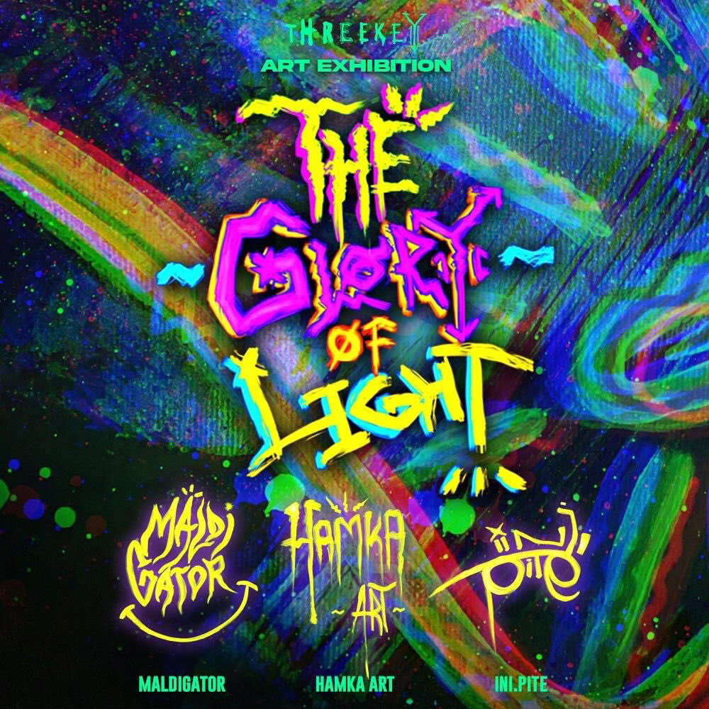 threekey3k's tweet image. Calling for all our Bali NFT friends!

You’re invited to our art exhibition “The Glory of Light”
Featuring a masterpiece work from : @maldigator @hamka__art @ini.pite 

FRIDAY (opening) 6 - 13 MAY 2022 at @ringobali Jl.Pantai Berawa Kuta Utara, Bali
 #poster #painting #exibition