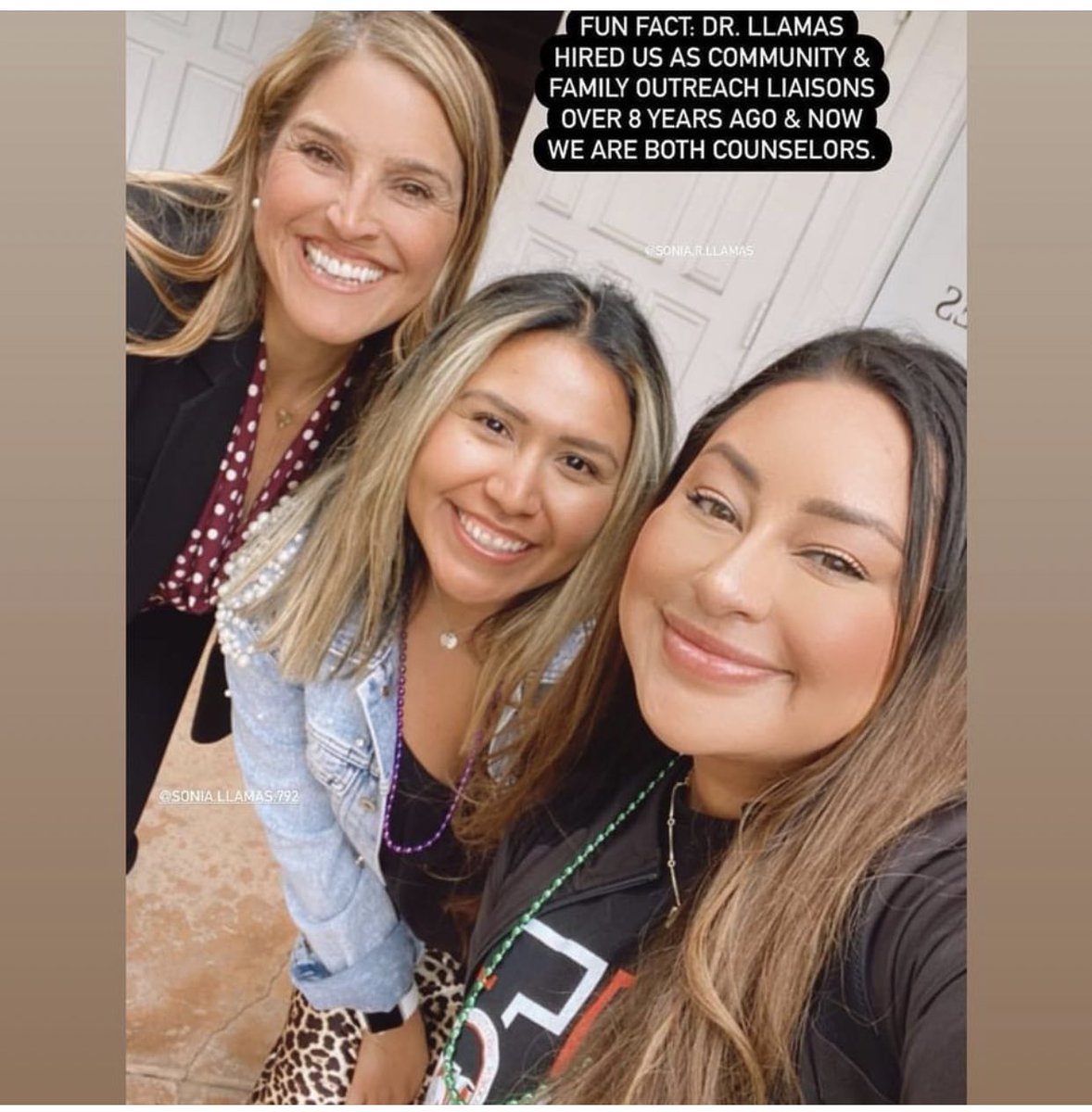 <a href="/mcfaddenscots/">Ignacio Muniz</a> and <a href="/CarrAstros/">Carr Intermediate</a> counselors who began their journey with me in Support Services as PBIS and RP specialists, acquired their MA counseling and now serving as amazing counselors in <a href="/SantaAnaUSD/">Santa Ana USD</a>! <a href="/ASCAtweets/">ASCA</a>  #payitforward #sausdproud #bettertogether