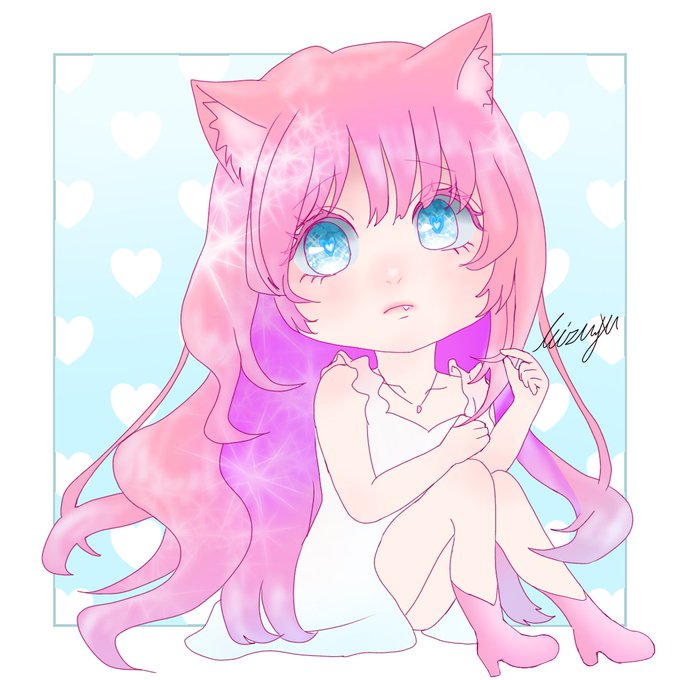 猫耳キャラのtwitterイラスト検索結果