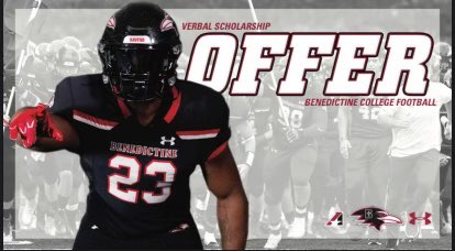 HanksLukas's tweet photo. After a great talk with @CoachKoch_BC I am blessed to receive an offer to Benedictine college. ♥️🖤♥️🖤 https://t.co/dkXY4L4Nko