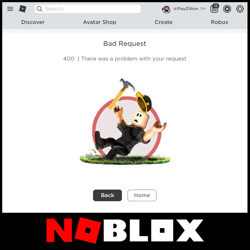 PlayZillion's tweet photo. yoyoyo!!! #RobloxDown Who ya gonna call!!
#noblox #roblox #badrequest #badrequest400 #WhoYaGonnaCall #nostream https://t.co/bnyAvVwZxA