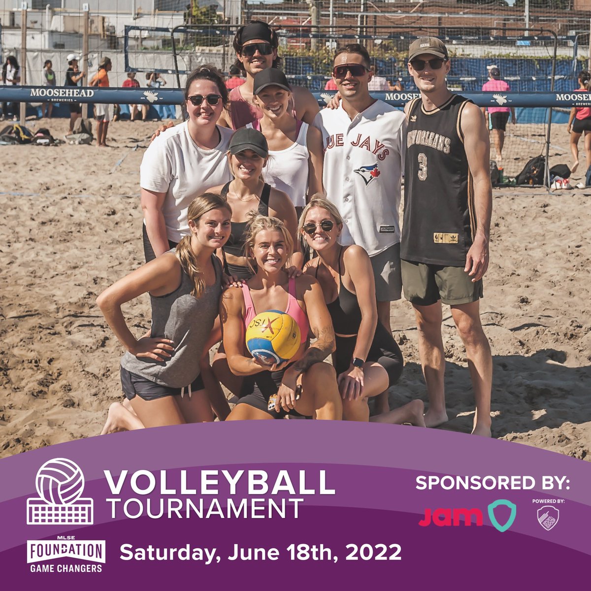 Get the squad together for an event you don’t want to miss!

Join us on June 18th to as we serve up our 2nd annual Change The Game Volleyball Tournament 🏐. Click the link in our bio to register your team before it’s too late!