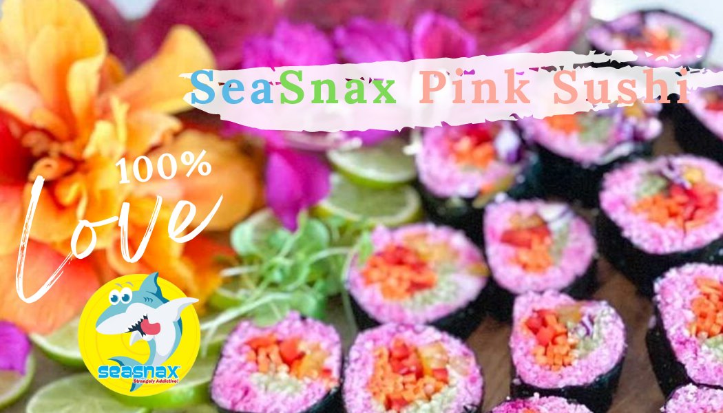 SeaSnax (@seasnax) on Twitter photo <a href="/onlyorganic/">Organic Voices</a> A6: SeaSnax Pink Sushi packed with Vitamin Sea is perfect for #organicmothersday.💗🌸 Color cauli-rice, jicama, or sushi rice with dragon fruits or beet juice. Add to organic SeaSnax seaweed sheets along with thinly sliced veggies. Add pretty flowers for the final touch! <a href="/onlyorganic/">Organic Voices</a> A6: SeaSnax Pink Sushi packed with Vitamin Sea is perfect for #organicmothersday.💗🌸 Color cauli-rice, jicama, or sushi rice with dragon fruits or beet juice. Add to organic SeaSnax seaweed sheets along with thinly sliced veggies. Add pretty flowers for the final touch!