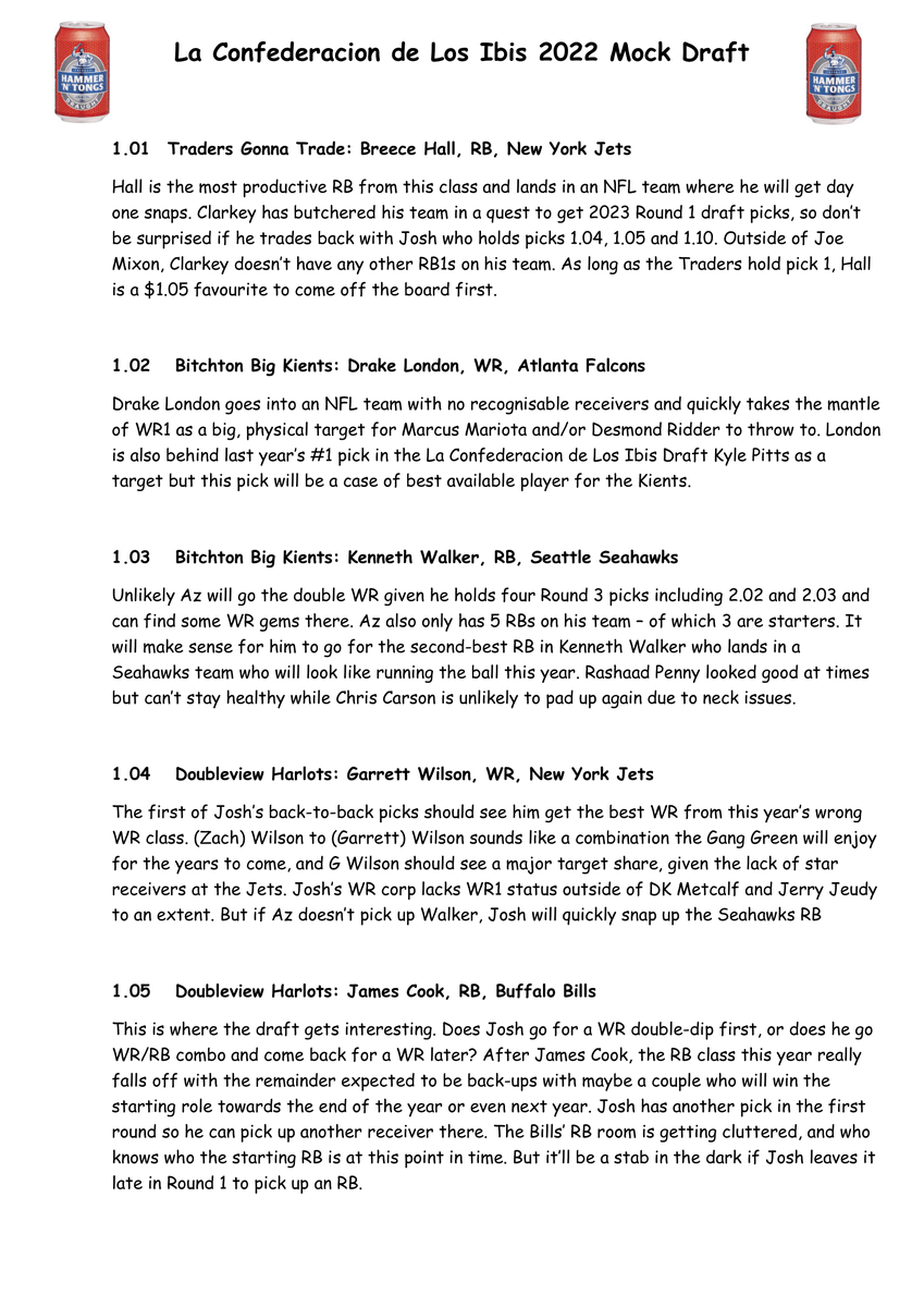 BCBmemes_'s tweet photo. BCB Memes Mock Draft 1.0. With the draft a month away, what do you think of our predictions? https://t.co/nB5gdGlfmh