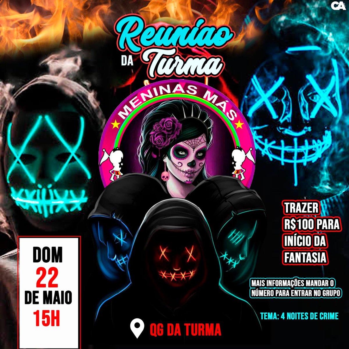 2021Meninas's tweet photo. 🚨 FOI DADA A LARGADA 🚨
DIA 22 TEM A 1° REUNIÃO DA TURMA SOBRE O PROJETO DP ANO QUE VEM, QUEM ESTIVER INTERESSADA EM FAZER PARTE É SÓ CHAMA NA #DM PARA ENTRAR NO GRUPO E FICAR POR DENTRO DE TUDO ‼️
#MENINASMAS https://t.co/4L0jPS2tq2