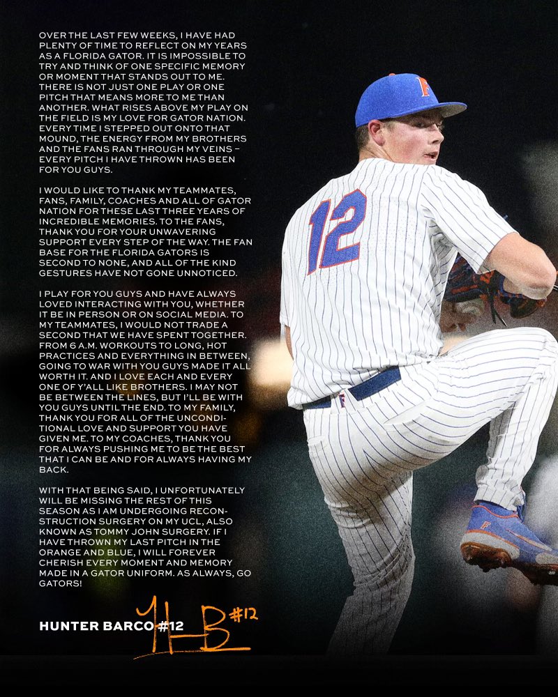 Thank you Gator Nation 🧡💙