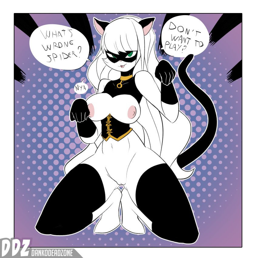 THEBEAGLESPIDER's tweet photo. [[ someone please make a Felicia [ Black Cat ] account ❤️ https://t.co/rVacxnHIm6