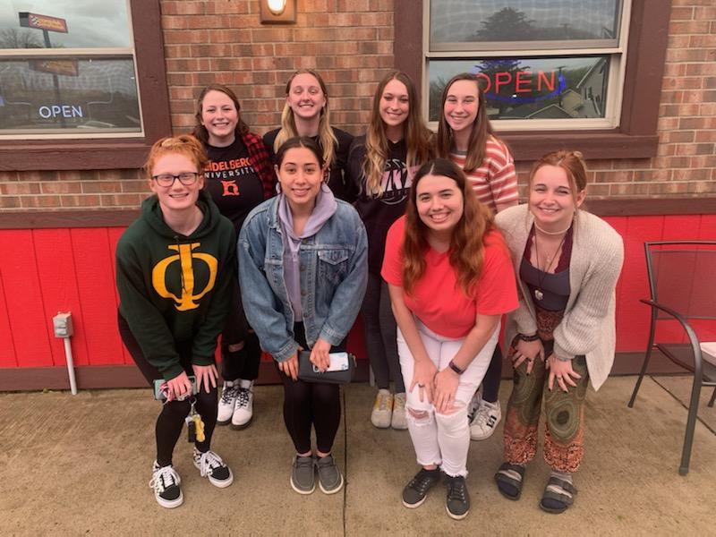 We had one last hurrah before heading home for the summer! We can’t wait to see what next year brings for this team! Best of luck to Alyssa Bishop and Ella DeLuca at their new universities next year. You will be missed!