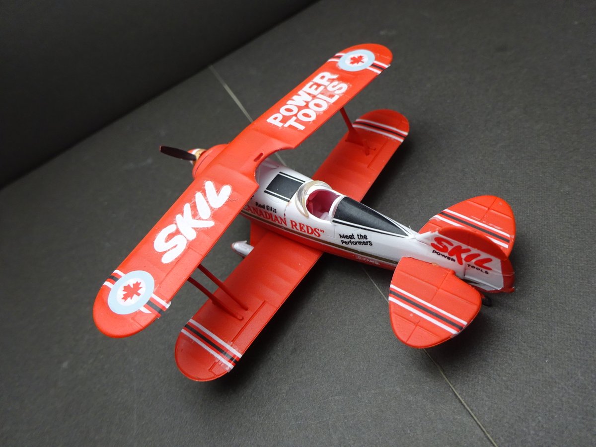 HCCJnfmIAWa2JKJ's tweet photo. #航空機モデル #CanadianRed #Pitts #S2A #エルエス #72scale https://t.co/W8Tzu7ka8J