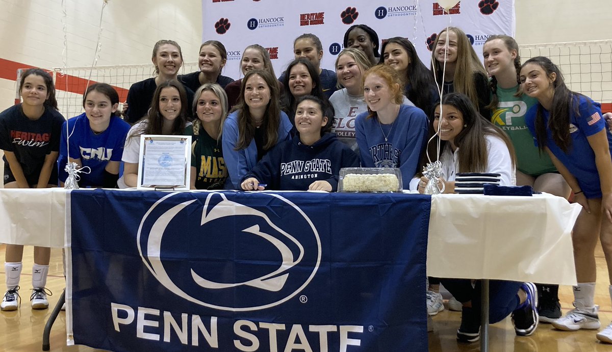 Congratulations to Senior Jackie Lewis who will continue her VB career next year at Penn State Abington!  Best of luck!