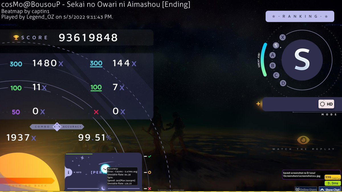 Legend__OZ's tweet photo. "]" and "\" gives me infinite 200 stamina no joke

exhibit A:

637PP
516PP
626PP

#SFAim #stanfullarea https://t.co/6XDWl86lhv